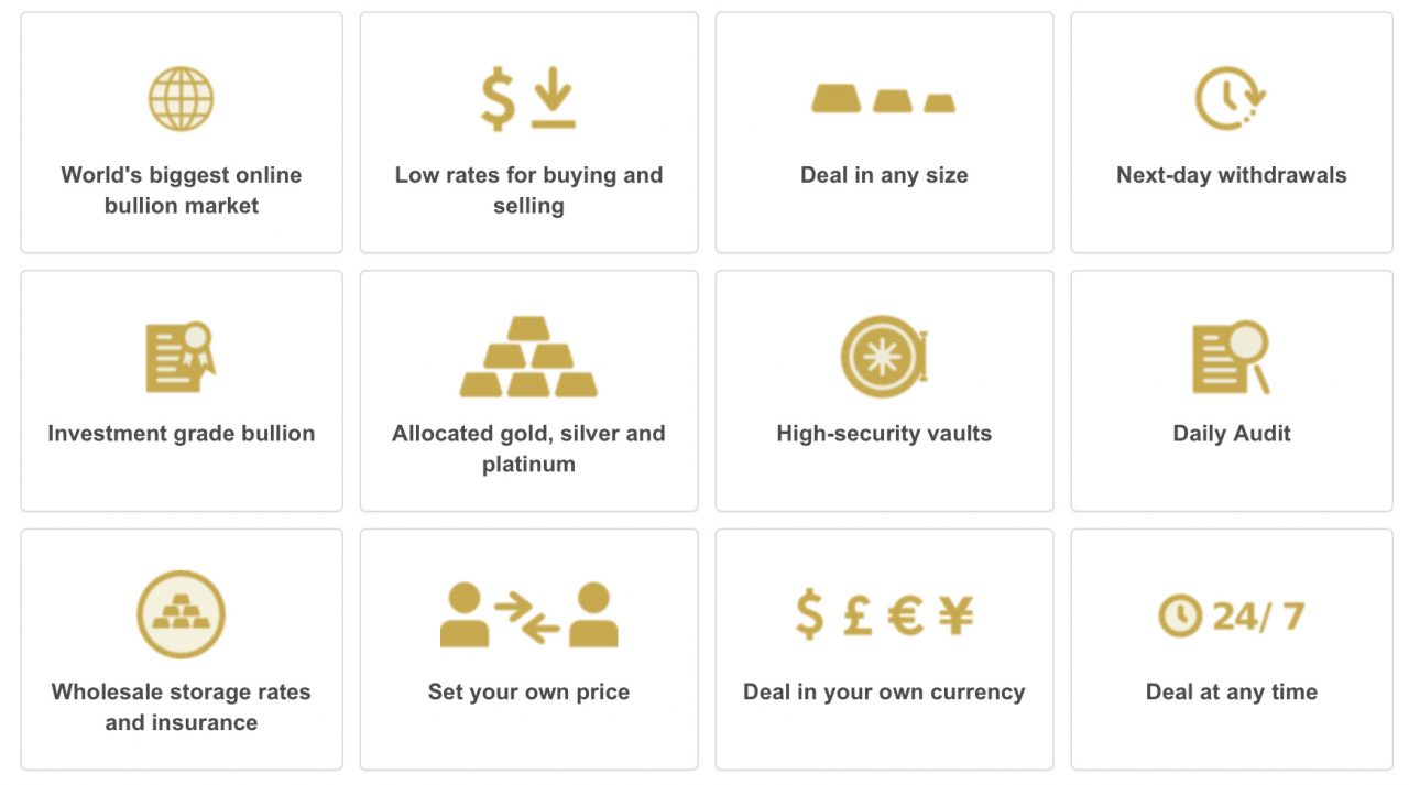 Buy silver bullion online with BullionVault 