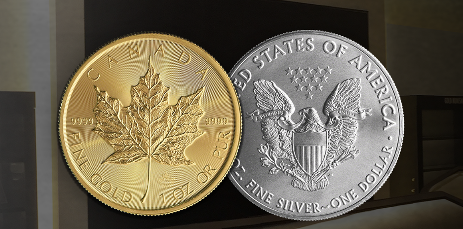 Gold Canadian Maple Coin 