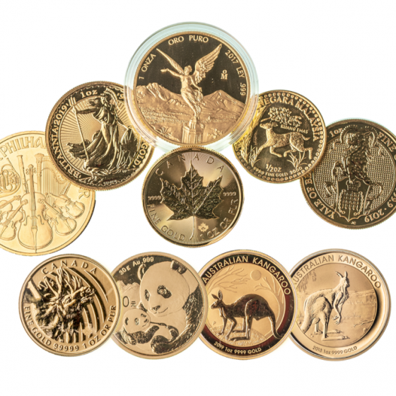 store gold offshore coins