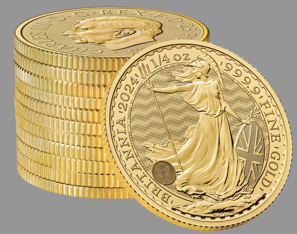 The Royal Mint's 2024 Britannia Bullion Coin Fit for a King! Gold